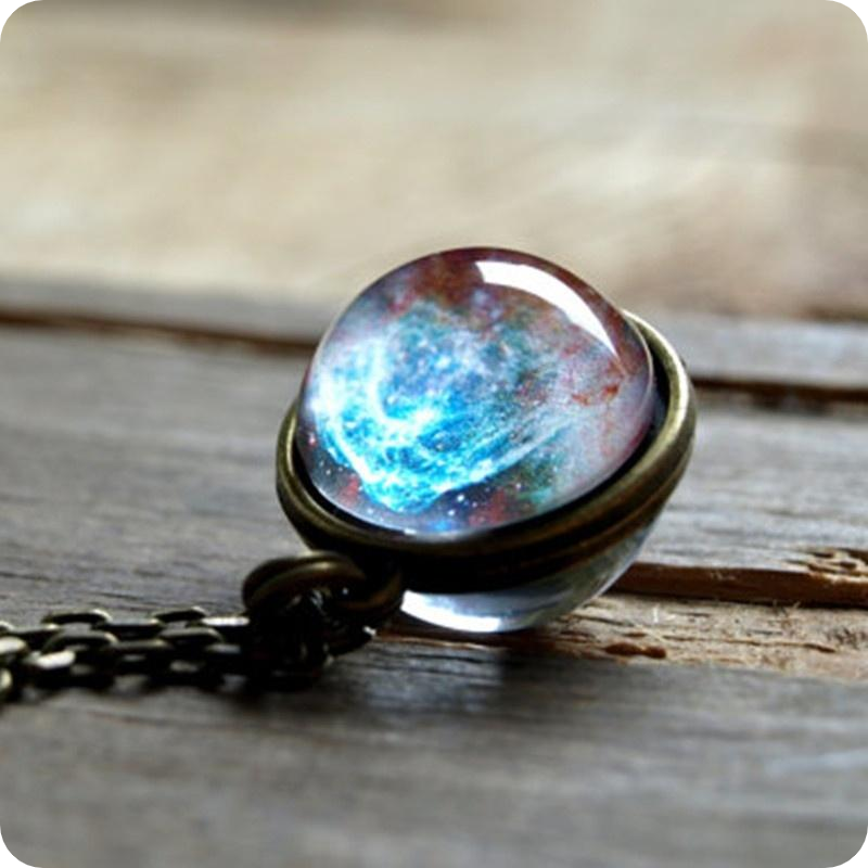 (BEST SELLER) UNIVERSE IN A NECKLACE